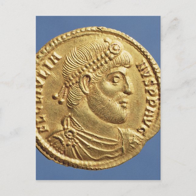 Solidus, Julian, der Apostati, drapiert Postkarte (Vorderseite)