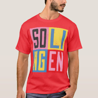 Solingen City Design Freund T-Shirt