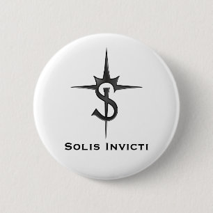 Solis Invicti Abzeichen Button