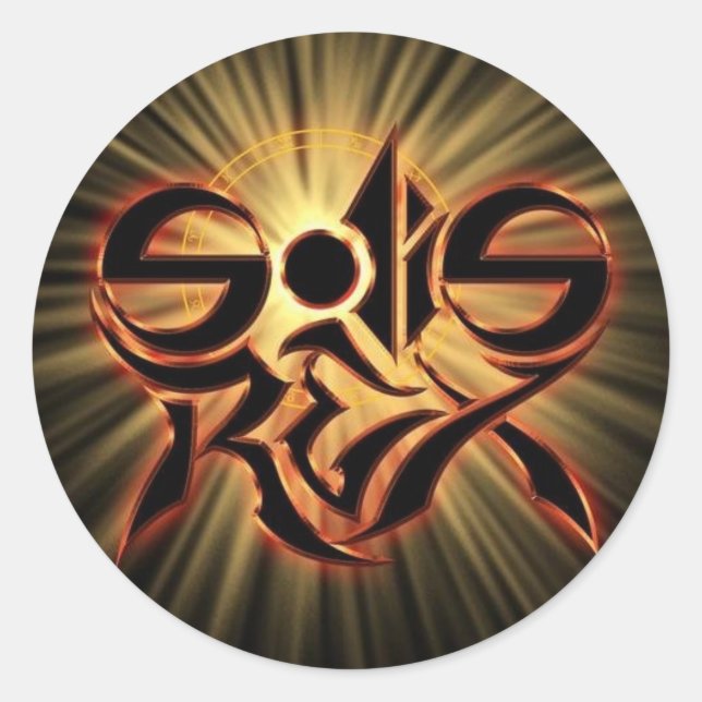 Solis Rex Stickers (Vorderseite)