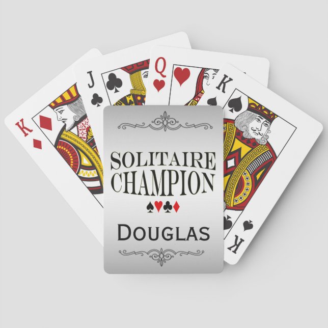 Solitaire-Meister Spielkarten (Rückseite)