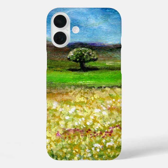 SOLITÄRISCHER BAUM IM BEREICH DER GELBEN BLUME, TU TITLE_SEO2 (Rückseite)