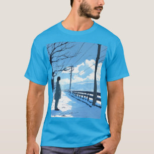 Solitary Winter - 90er Jahre Anime Nostalgie T-Shirt