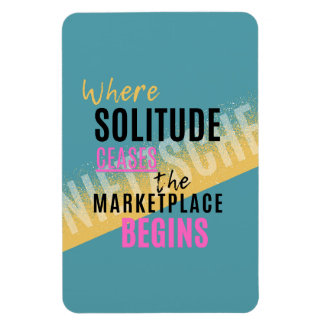 Solitude Introspection Introvertierte Nietzsche Zi Magnet