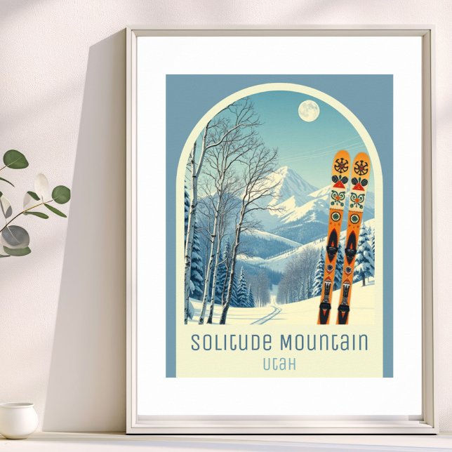 Solitude Mountain Utah Skigebiet Poster (Von Creator hochgeladen)