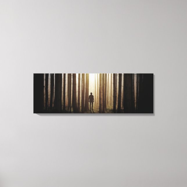 SOLITUDE Toile Accueil Bureau Mur Art Options de t (Recto)