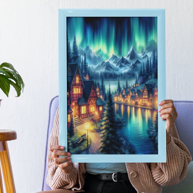 Solitudes Haven: Ein Kabinentraining Poster (Von Creator hochgeladen)