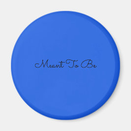 Soll Magnet sein (blau)