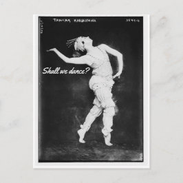 Sollen wir tanzen? Postkarte