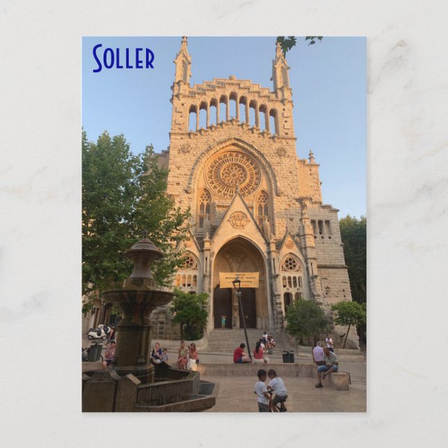 Soller - Mallorca Postkarte (Vorderseite)
