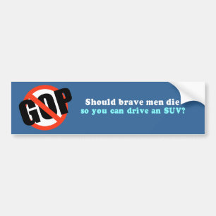 Sollte brave Männer die, also können Sie ein SUV Autoaufkleber