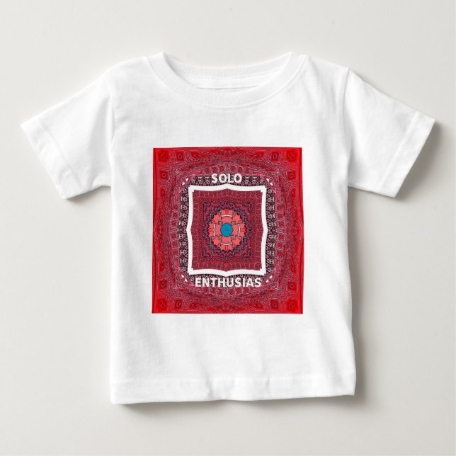 Solo Enthusiasmus Baby T-shirt (Vorderseite)