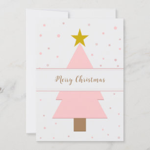Solo Pink Weihnachtsbaum Toppt mit einem Golden St