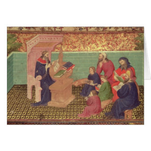 Solomon dicte les proverbes