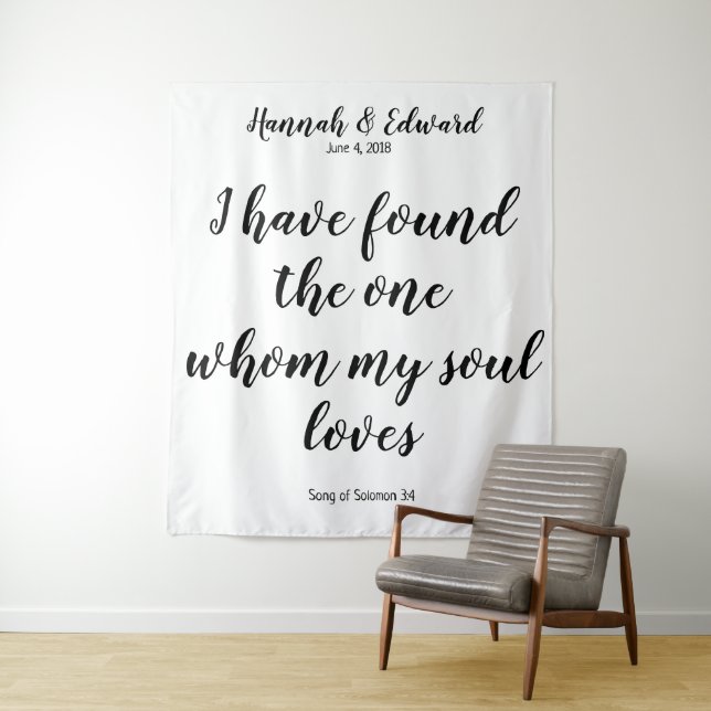 Solomon-Foto-Hintergrundbanner Wandteppich (Beispiel)