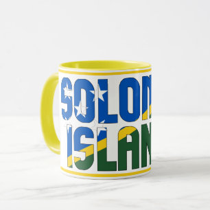 Solomon Islands National Flag Patriotic Kaffee Tasse