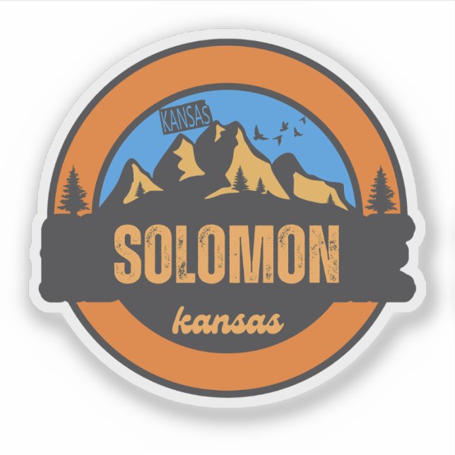 Solomon, Kansas Aufkleber (Vorderseite)