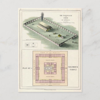 Solomon-Tempel Postkarte