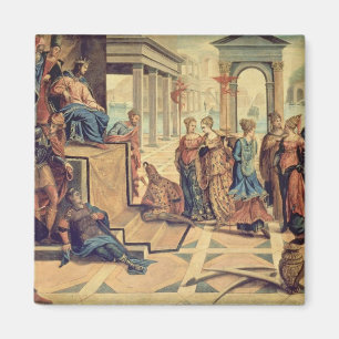 Solomon und die Königin von Sheba Magnet