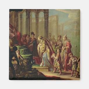 Solomon und die Königin von Sheba oder Esther vor Magnet