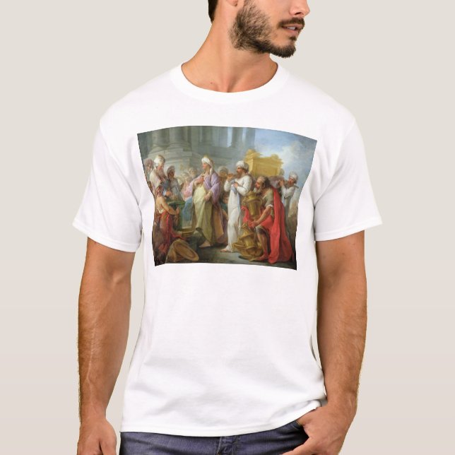 Solomon vor der Arche des Vertrages, 1747 T-Shirt (Vorderseite)