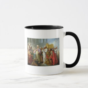 Solomon vor der Arche des Vertrages, 1747 Tasse