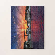Solomons Insel-Sonnenuntergang