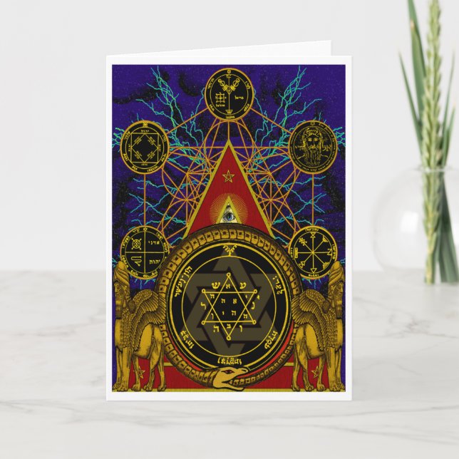 SOLOMONS MAGIC CARD KARTE (Vorderseite)