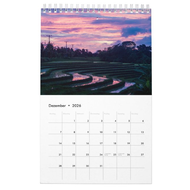 Solonomade Kalender 2018 (Dez 2026)