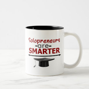 Solopreneurs sont une tasse plus intelligente