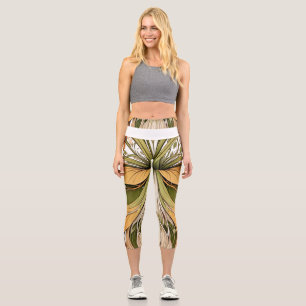Solstice Bloom Capri Leggings