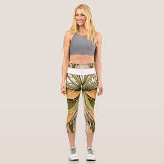 Solstice Bloom Capri Leggings