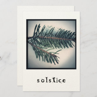 Solstice - Carte de vacances