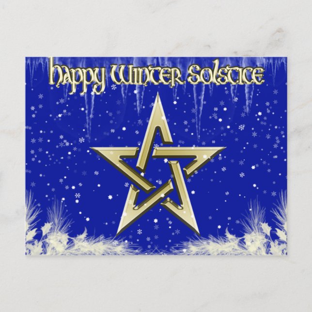 Solstice d'hiver 2 carte postale (Devant)