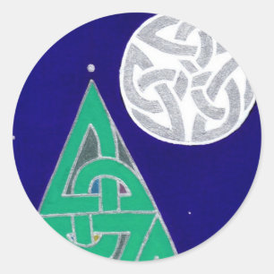 Solstice d'hiver (détail version 2) autocollants