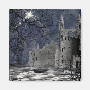 Solstice Night Gothic Landschaft Magnet