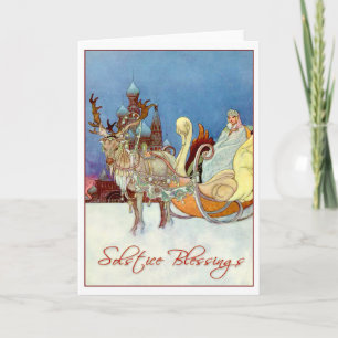 Solstice Sessings Feiertagskarte