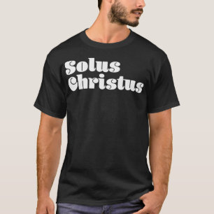 Solus Christus reformierte Theologie Premium T-Shirt