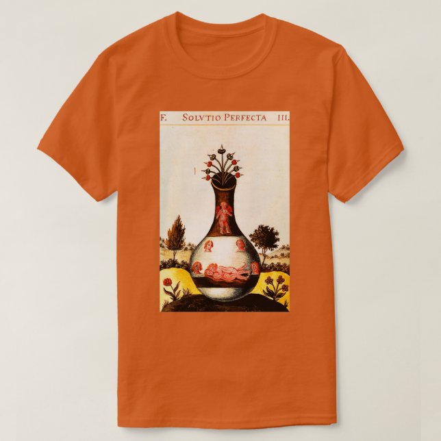 Solutio Perfecta The Rosary of the Philosophen T-Shirt (Design vorne)