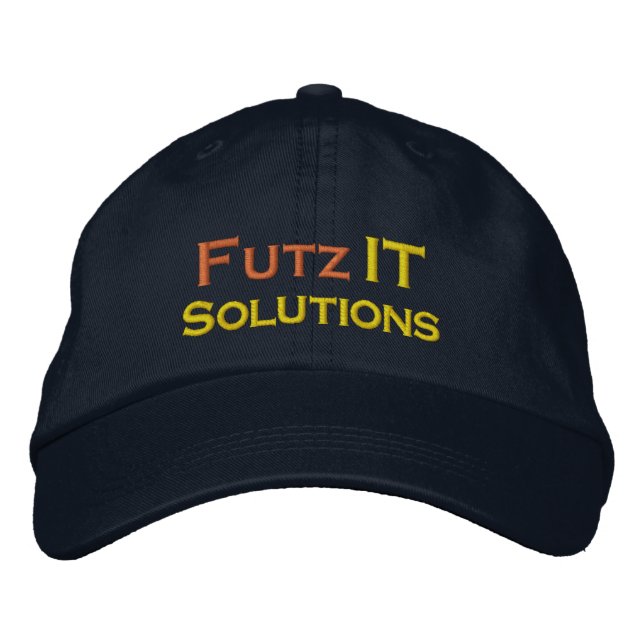 Solutions informatiques Futz Casquette de baseball (Devant)