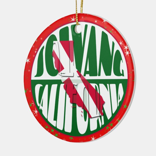 Solvang CA Danish American Christmas Ornament (Links)