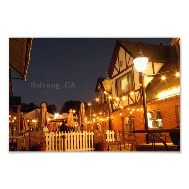 Solvang California Fotodruck (Vorne)