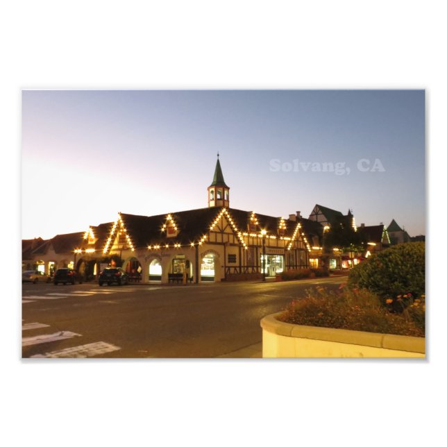 Solvang California Fotodruck (Vorne)