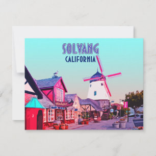 Solvang dänisches Stadtzentrum Kalifornien Flachka