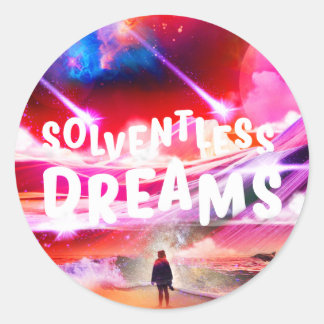 Solventless Dreams - Round Stickers