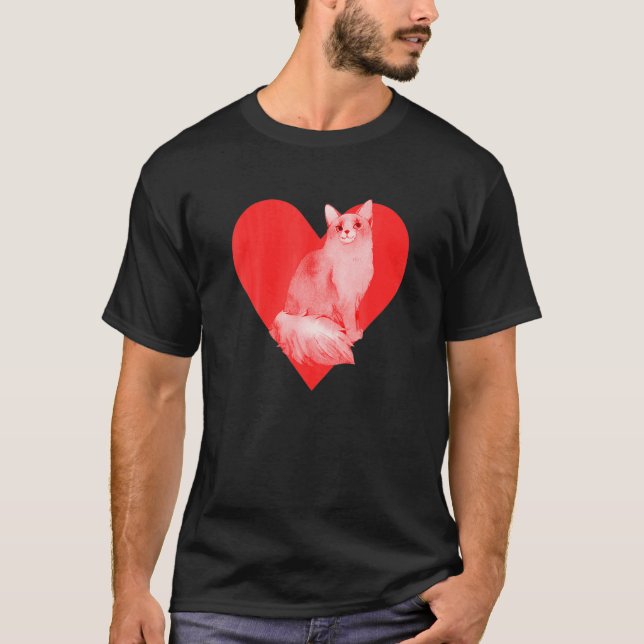 Somali-Katze T-Shirt (Vorderseite)