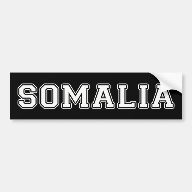 Somalia Autoaufkleber (Vorne)