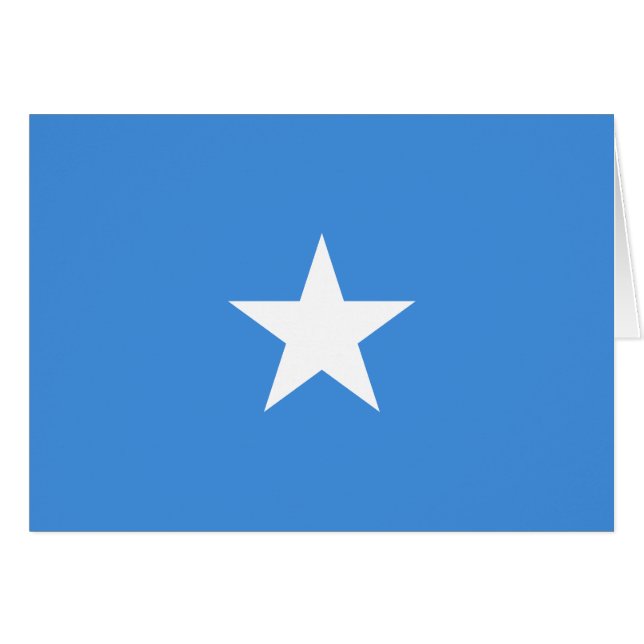 Somalia Flag (Devant horizontal)