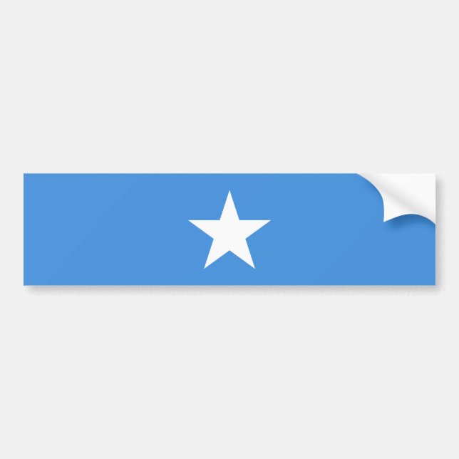 Somalia Flag Autoaufkleber (Vorne)