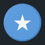Somalia Flag Magnet<br><div class="desc">Patriotic flag of Somalia.</div>